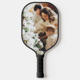 Custom Family Foto Weihnachtsgeschenk Pickleball Schläger