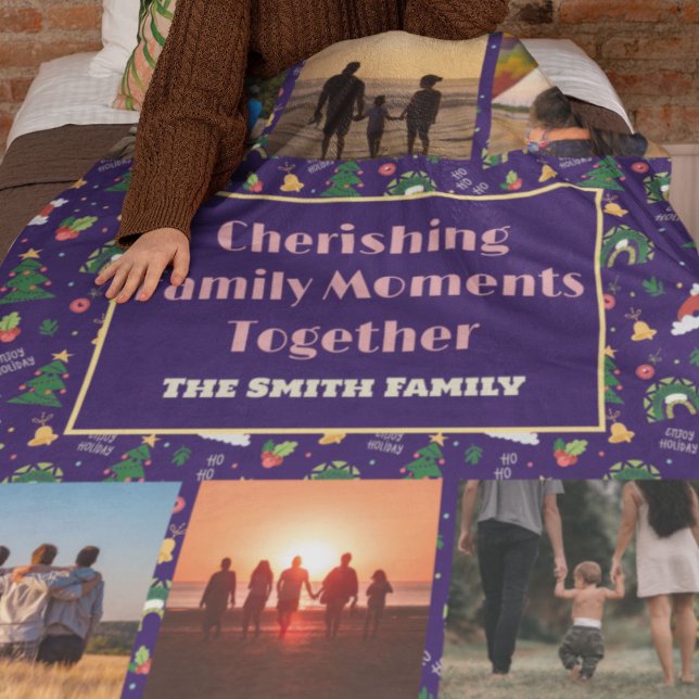 Custom Family Foto Weihnachtsgeschenke für Tochter Sherpadecke (Custom Family Photo Christmas Gifts for Daughter)