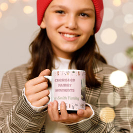 Custom Family Foto Weihnachtsgeschenke für Tochter Tasse