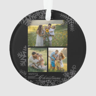 Custom FAMILY Script One Photo Keepsake Ceramic Ba