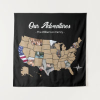Custom Family Travel Adventures USA Foto Collage