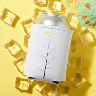 Custom Family Tree: Elegant Minimalist Art Dosenkühler