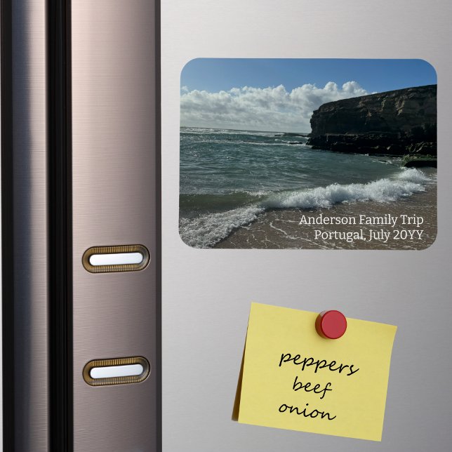 Custom Family Vacation Foto Kühlschrank Magnet. Magnet (Von Creator hochgeladen)