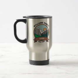 Custom Family Wiedersehen Road Trip Mountain Reisebecher