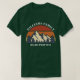 Custom Family Wiedersehen Road Trip Mountain Sunse T-Shirt (Design vorne)