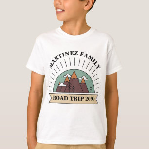 Custom Family Wiedersehen Road Trip Moutain T-Shirt