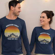 Custom Family Wiedersehen Road Trip Sunset Long Sl