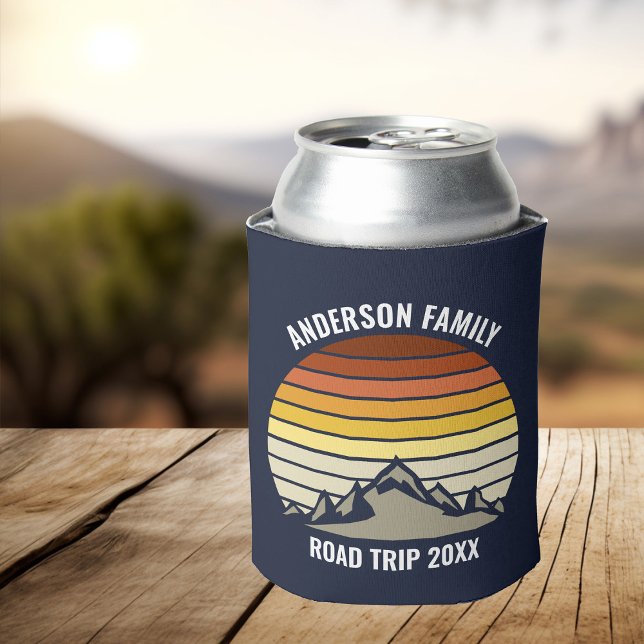 Custom Family Wiedersehen Sunset Mountain Road Tri Dosenkühler (Von Creator hochgeladen)