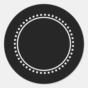 CUSTOM FARBE Decorative Circle Sie personalisieren Runder Aufkleber
