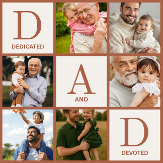 Custom Father & Daughter Throw Pillow Kissen