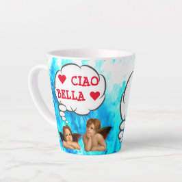 Custom-Film CIAO BELLA-Kristall-Engel Milchtasse