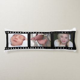 Custom Filmstrip 6 Frames Body Pillow 20" x 54" Seitenschläferkissen