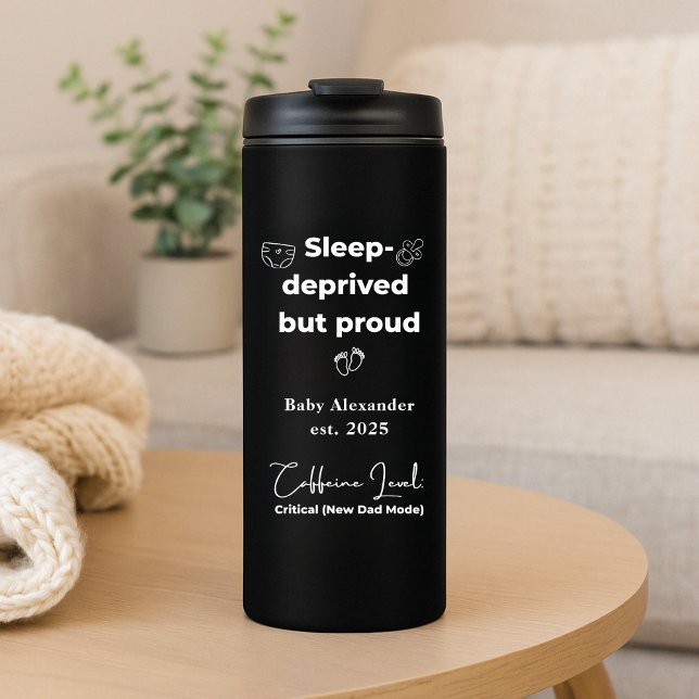 Custom First Father Gift Thermosbecher (Von Creator hochgeladen)