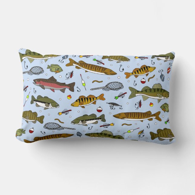 Custom Fish Pillow Lendenkissen (Vorderseite)