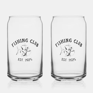 Custom Fishing Club Dosenglas