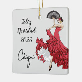 Custom Flamenco Weihnachtsschmuck