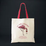 Custom Flamingo 50. Geburtstag 50 und fabelhaft Tragetasche<br><div class="desc">Niedliche personalisierte 50. Geburtstagsparty flamingo Gag Tote Tasche. Fügen Sie Ihren Namen und Ihre Nachricht hinzu,  indem Sie auf den Button "Personalisieren" klicken,  um ein Party für Ihre Feier zu erstellen. Ein perfekter Sake für die Gäste,  um sich an diesen besonderen Meilenstein zu erinnern.</div>