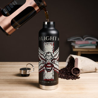 Custom Flight Nurse Mom Medevac Tactical Water Bot Trinkflasche