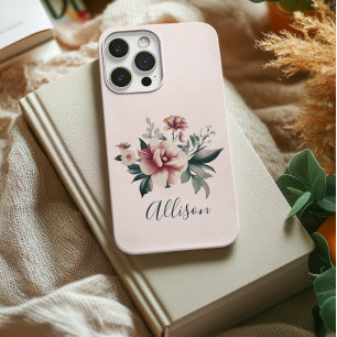 Custom Floral Phone Case für Bridesmaids Geschenk
