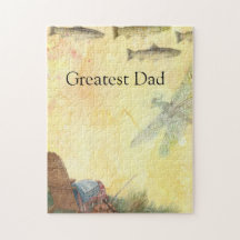 Custom Fly Fishing Illustrated Trout