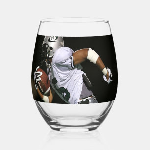 Custom Football Foto Sports Weinglas Ohne Stiel
