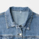 Custom Football Jersey Nummer Damen Jeans Jacke (Collar)