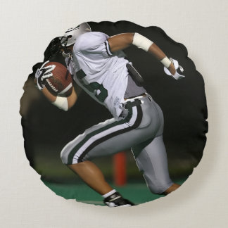 Custom Football Photo Sports Rundes Kissen