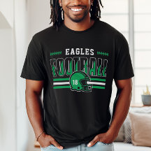 Custom Football Team Green und Black Men