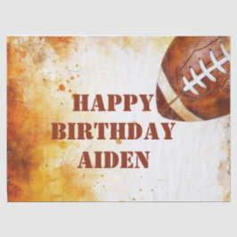 Custom Football Theme Party Seidenpapier