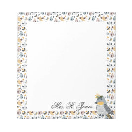 Custom For The Birds Notizblock