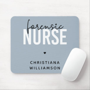 Custom Forensic Nurse Geschenke für Kriminaltech Mousepad