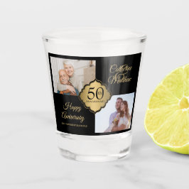 Custom Foto 50 Jahre Jubiläum Shotglas Schnapsglas
