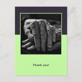 Custom Foto Age Zuhause Betreuer Vielen Dank Postkarte
