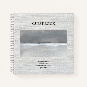 Custom Foto Art Show Ausstellung Gästebuch Notizbuch