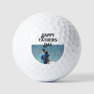 Custom Foto Ball Happy Vathers Day