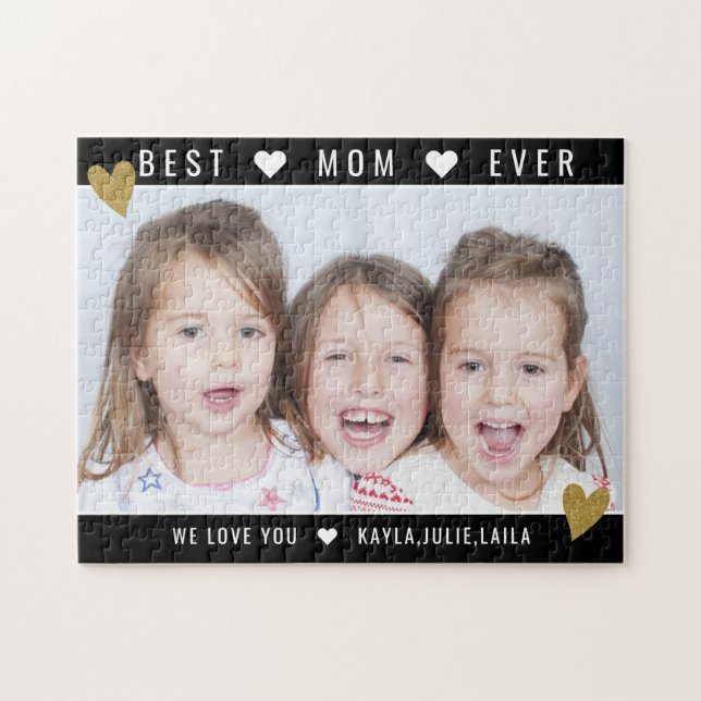 Custom Foto Best Mom Ever Mother's Day (Horizontal)
