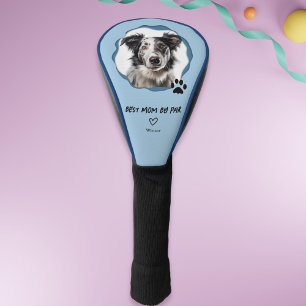 Custom Foto Blue Dog Beste Mama nach Par Golf Headcover