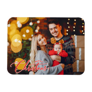 Custom Foto Christmas Foto Magnet