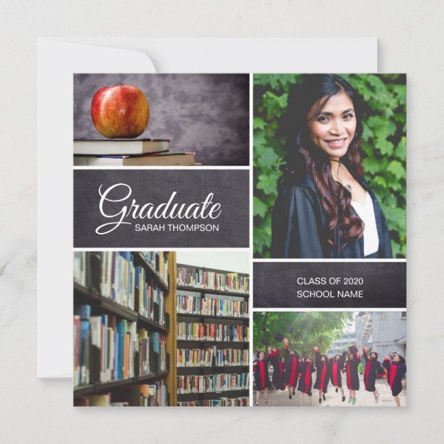 Custom Foto Collage Class of 2020 Graduate (Vorderseite)