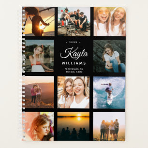 Custom Foto Collage Instagram Stilvolle Elegant Planer