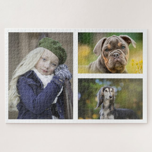 Custom Foto Collage Puzzle 1014 Stücke (Horizontal)