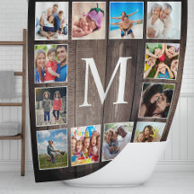 Custom Foto Collage Rustic Bauernfamilie