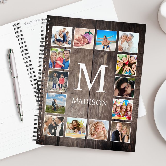 Custom Foto Collage Rustic Bauernfamilie Planer (Von Creator hochgeladen)