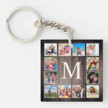 Custom Foto Collage Rustic Bauernfamilie