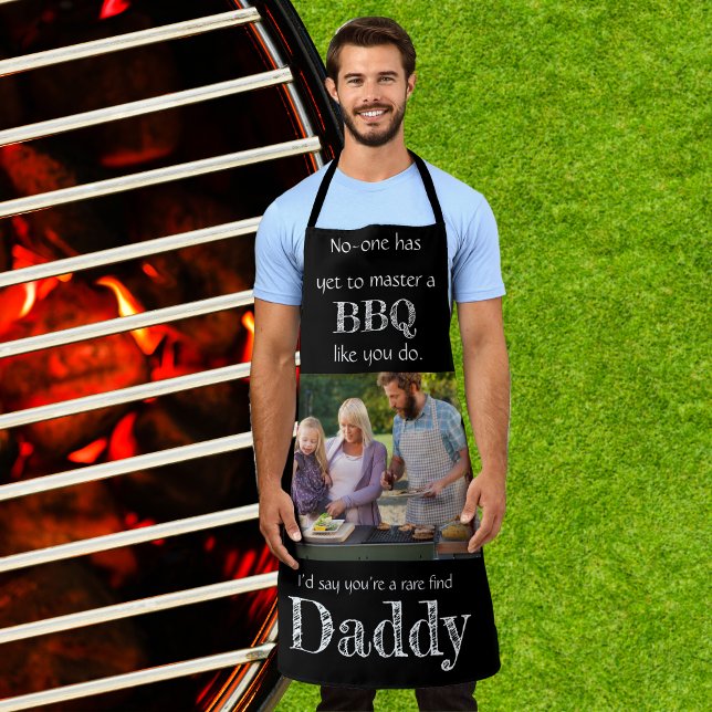 Custom Foto daddy Quote Skript Väter Tagesgeschenk Schürze (Von Creator hochgeladen)