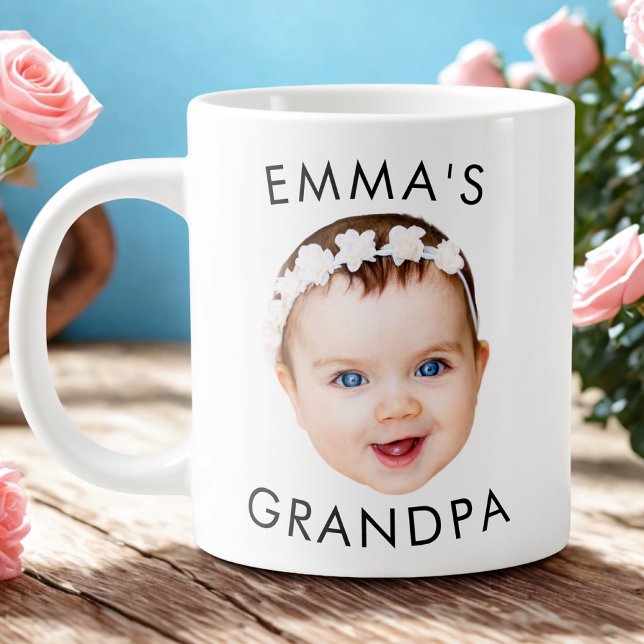 Custom Foto Face Tasse Mama Oma Opa Geburtstag (Von Creator hochgeladen)