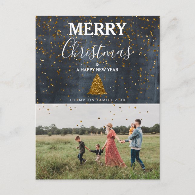 Custom Foto Family Picture Weihnachten (Vorderseite)