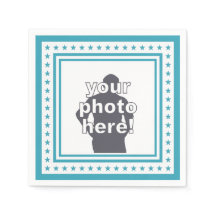 CUSTOM FOTO- & FARBEN-Papierservietten