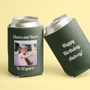 Custom Foto Funny Cool 30. Geburtstag Dosenkühler