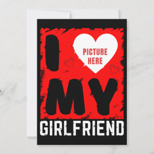 CUSTOM FOTO I LIEBE MEINE FREUNDLICHEN BEZIEHUNGEN EINLADUNG